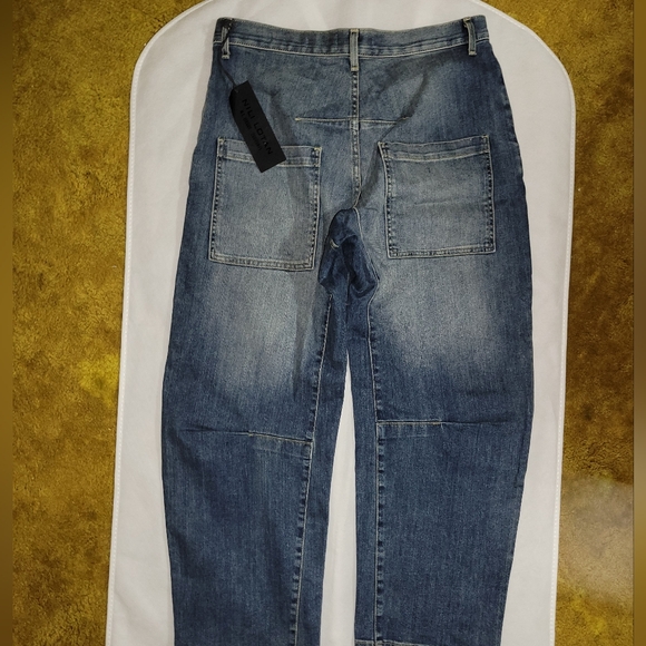 Nili lotan emerson jean 29 classic wash barrel crop nwt - Picture 6 of 11
